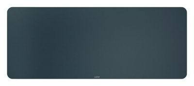 Asztali alátét egérpaddal, 100x40 cm, LEITZ, sötétszürke