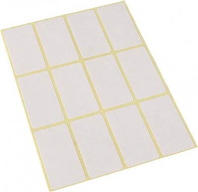 Etikett, 20x30 mm, 60 etikett/csomag