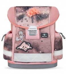 Iskolatáska, fémcsat, BELMIL "Classy Rose Ballet", balett