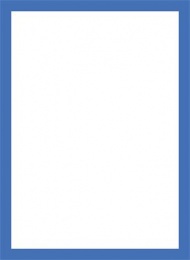 Bemutató keret, mágneses, A4, DJOIS "Magneto PRO", kék